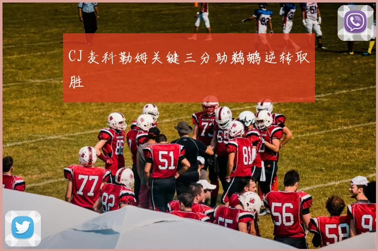 CJ麦科勒姆关键三分助鹈鹕逆转取胜